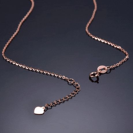 Collier Avec Prénom En Argent 925 Plaqué Or Rose En Forme De Soleil Charmant