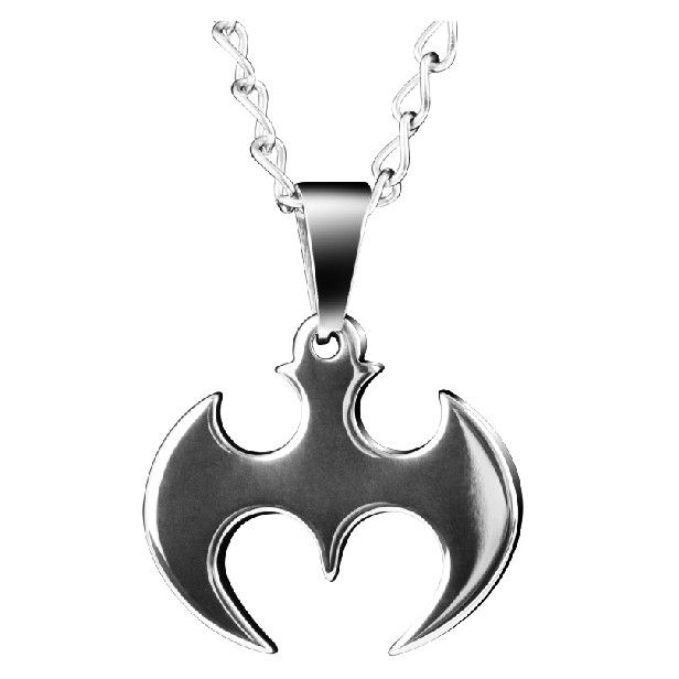 Collier Batman Pendentif En Tungstène Pour Homme