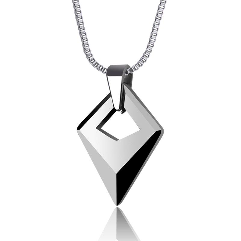 Collier Pour Homme Avec Pendentif En Or Tungstène