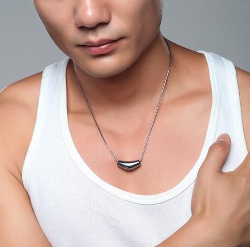 Collier Pour Homme En Or Tungstène New Business