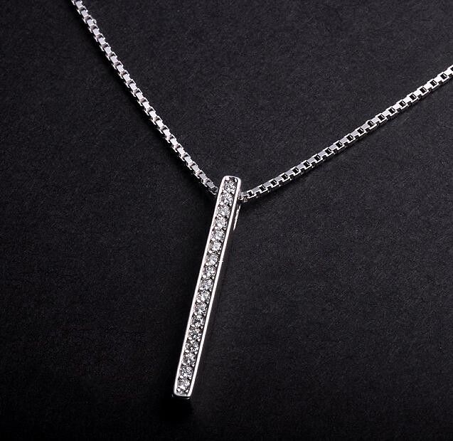 Collier Long En Argent 925 Personnalisé