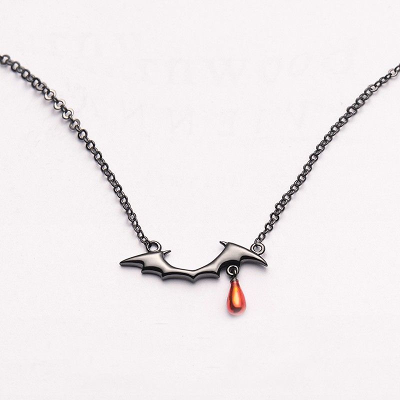 Collier De Vampire En Argent 925 De Conception Originale