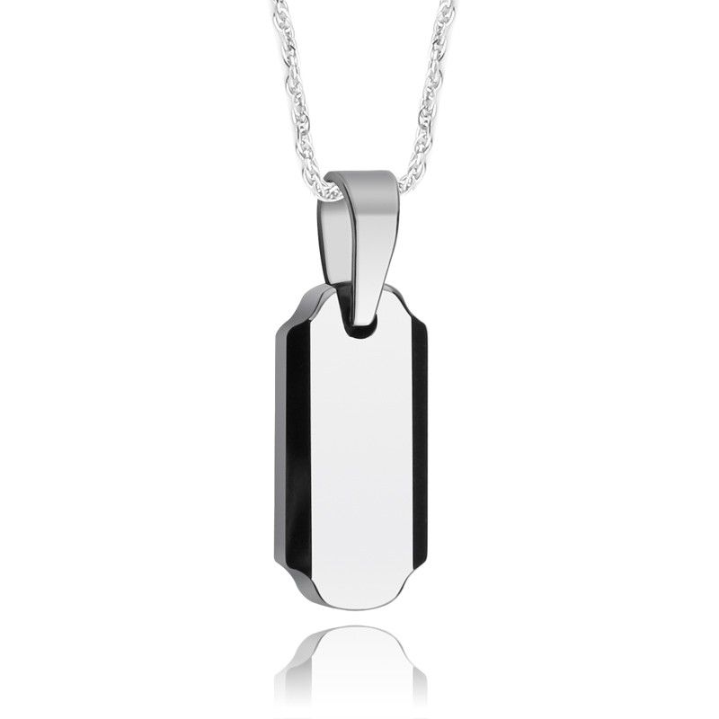 Pendentif Punk Minimaliste Mode Homme