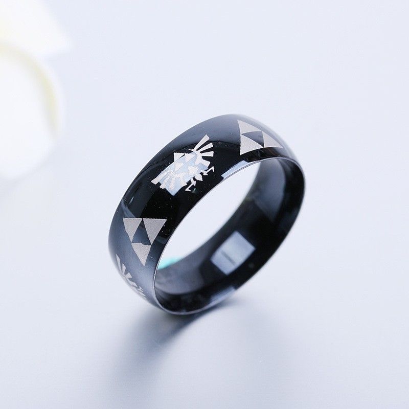 Legend Of Zelda Bague Pour Homme En Acier Titane 316l Bague Pour Femme