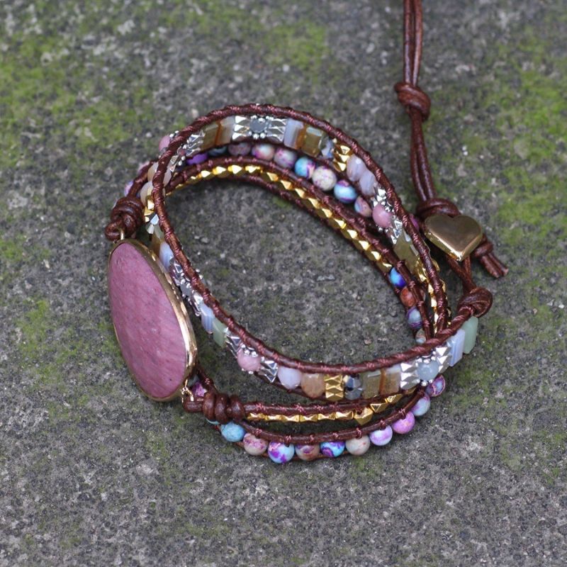 Bracelet De Perles Ethnique Bohème Unique Pour Les Femmes
